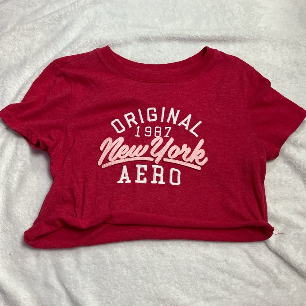 Red Aero New York Graphic Tee